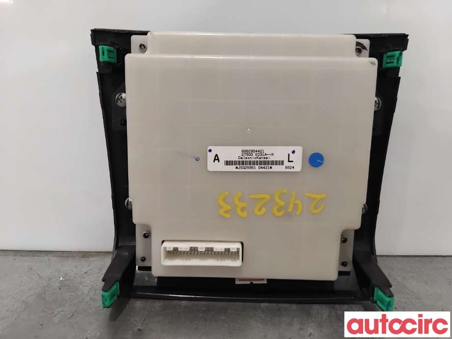 Varmeapparat betjening til Isuzu D-Max 2017-2020 (Type II, Fase 2)  (ISUZU|8982904421|27500E031A)