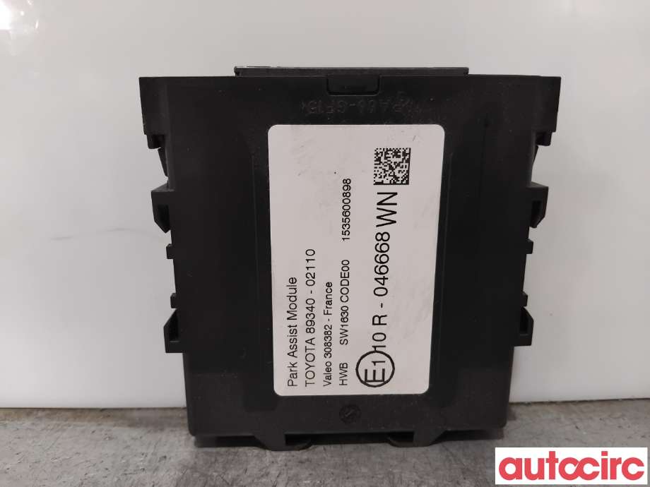 Styreenhet parkering til Toyota Auris, 2015-2019 (Type II, Fase 2)  (TOYOTA|8934002110)
