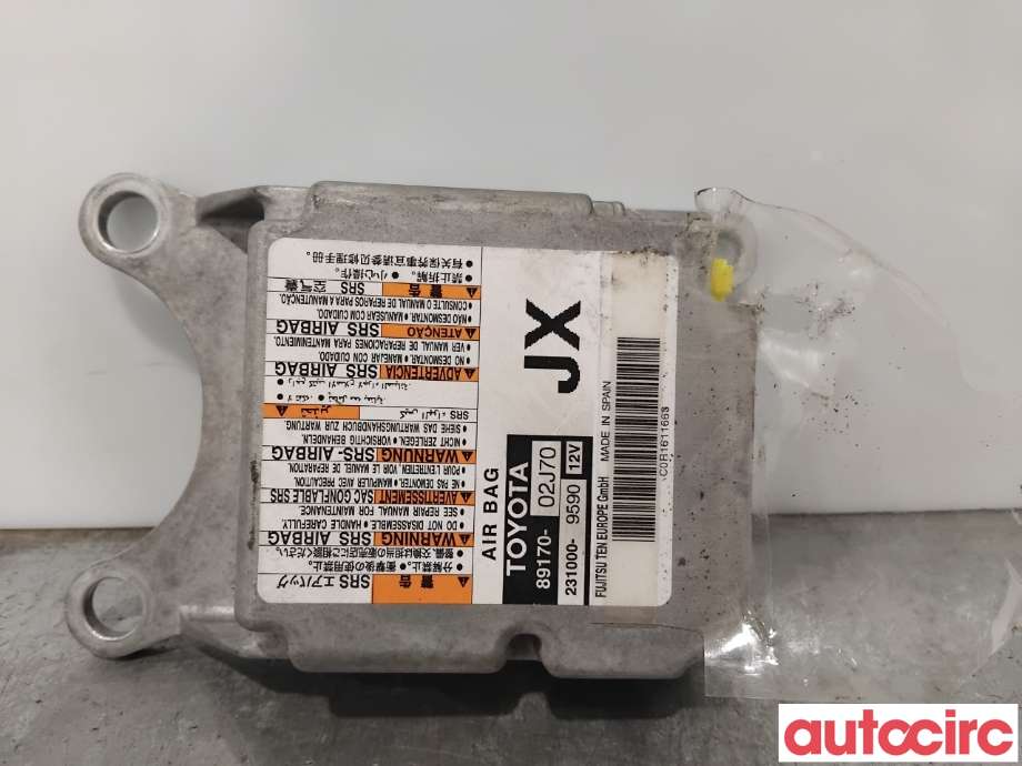 Airbag elektronikk til Toyota Auris, 2015-2019 (Type II, Fase 2)  (TOYOTA|8917002J70)