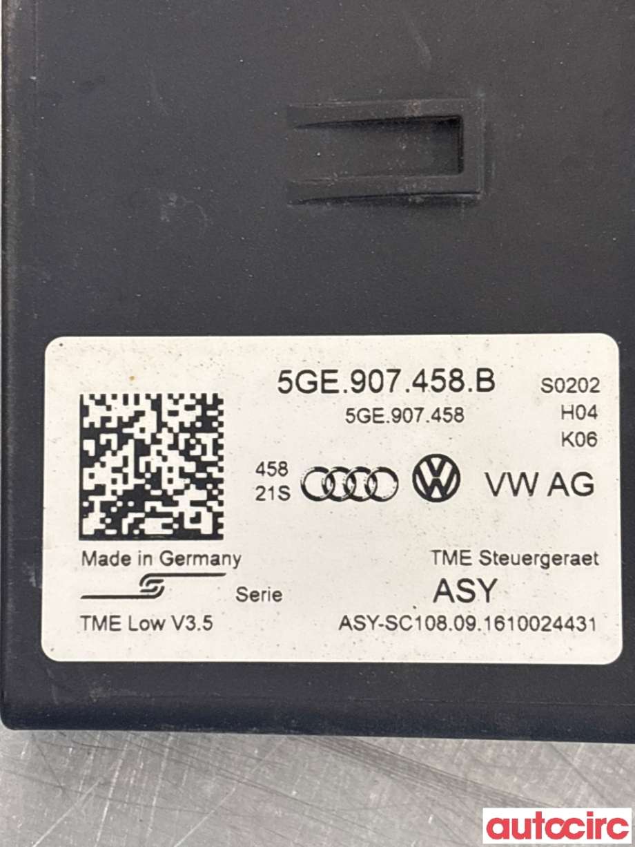 Styreenhet diverse til VW e-Golf 2017-2020 (Fase 2)  (VOLKSWAGEN|5GE907458C||5GE907458B)