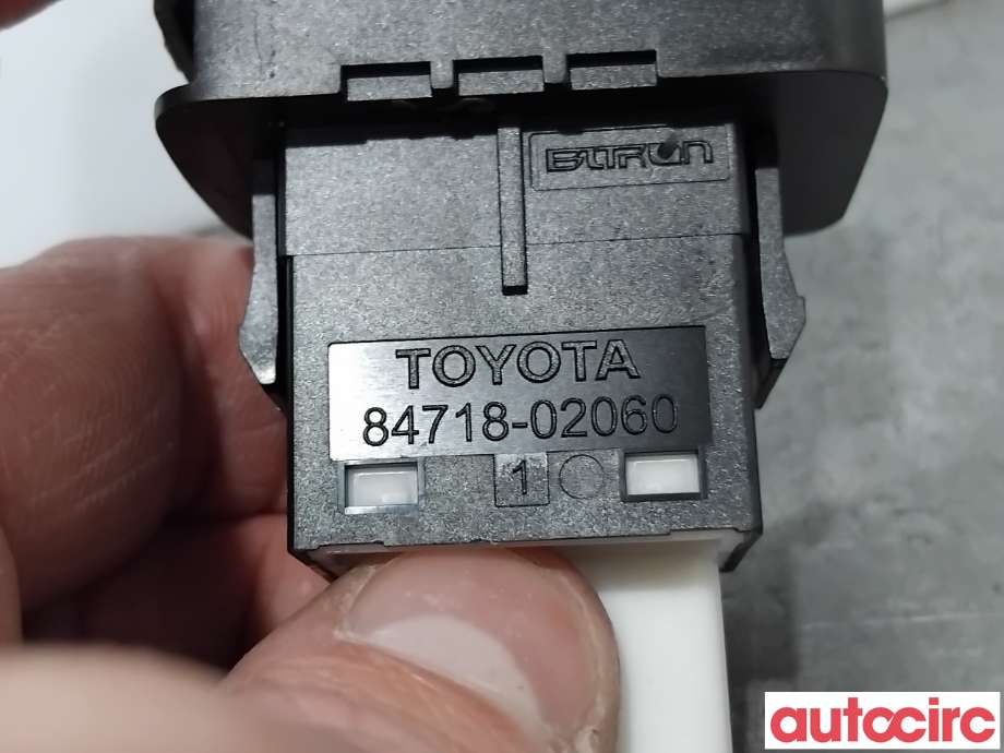 Bryter elektrisk håndbrekk/parkbrems til Toyota Auris 2015-2019 (Type II, Fase 2)  (TOYOTA|8471802060||84718-02060)