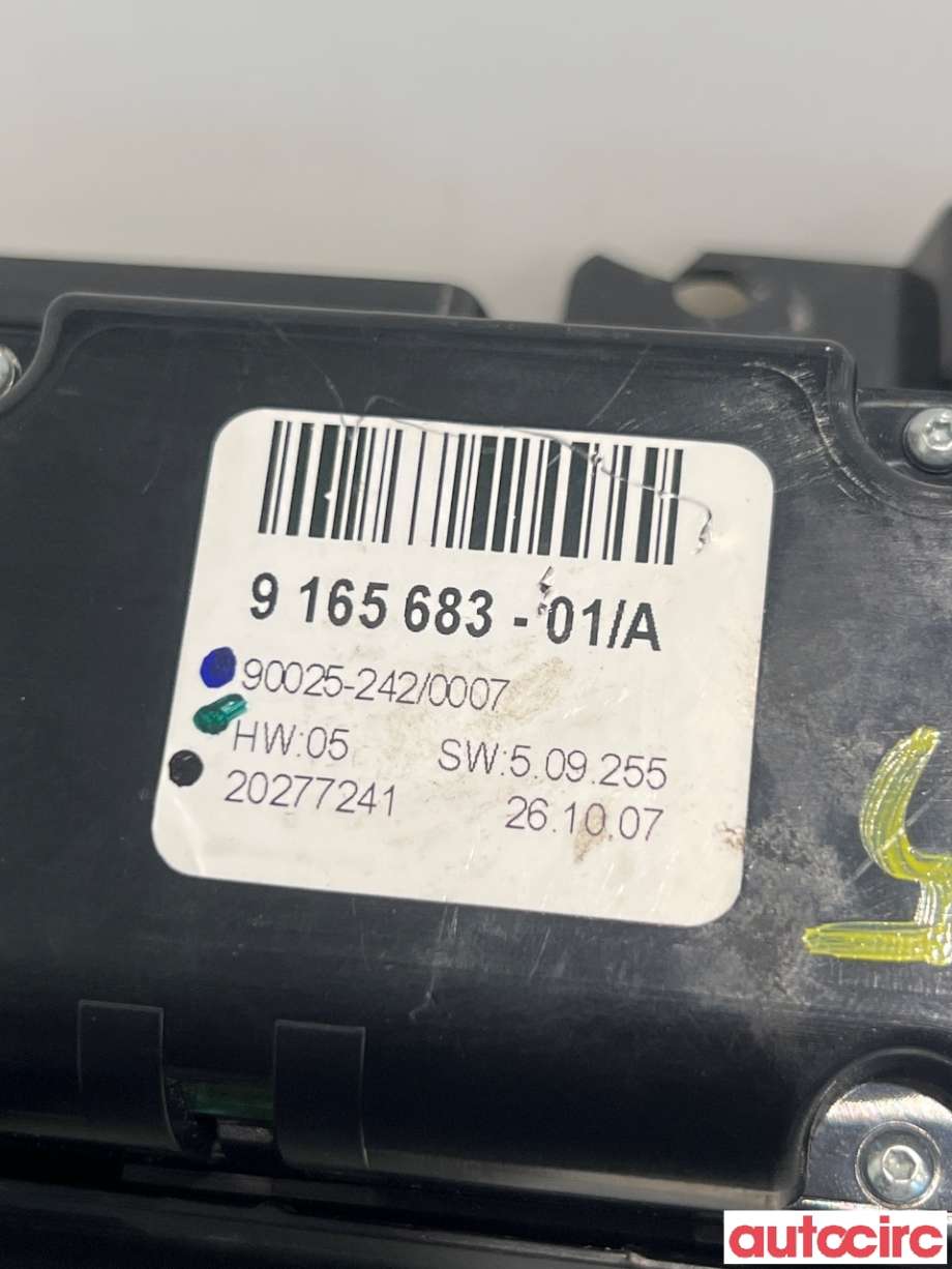 Varmeapparat betjening til BMW X5 2007-2013 (E70) (E70) (BMW|64119310449|61316972780-03|9165683)