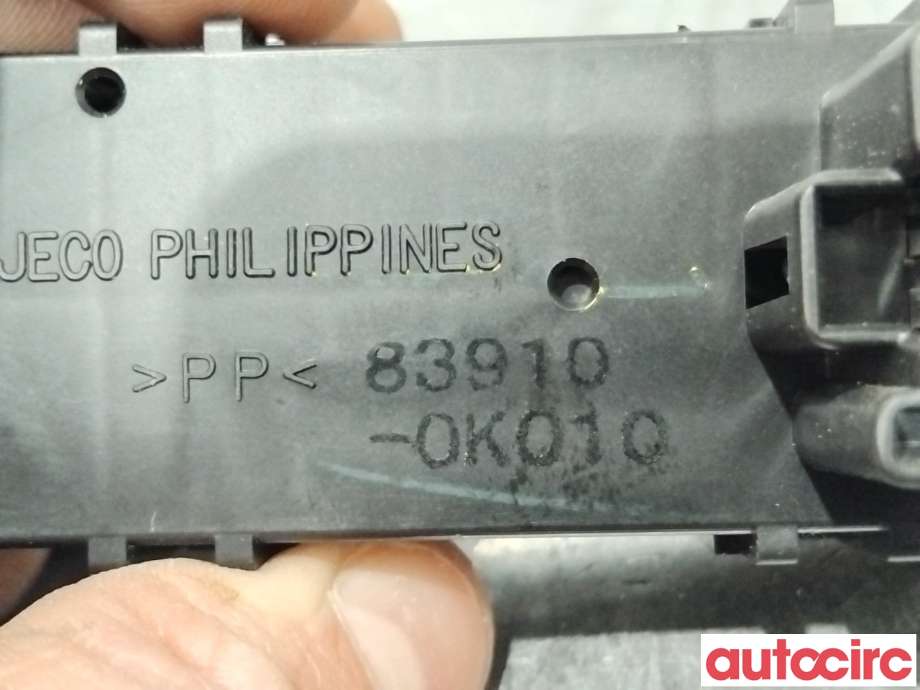 Instrument klokke til Toyota Hilux 2006-2011 (TOYOTA|839100K010||83910-0K010)