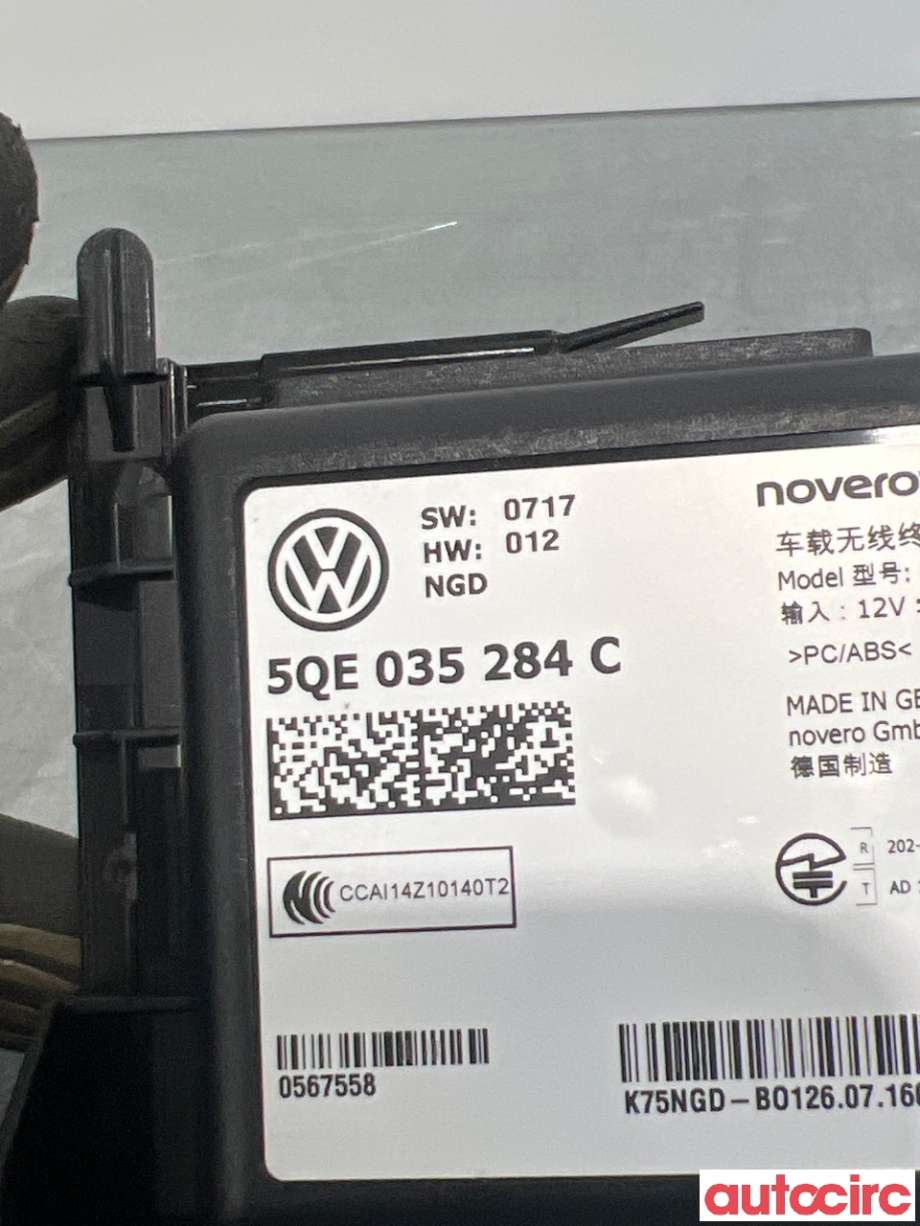Styreenhet diverse til VW Passat 2015-2019 (Fase 1) (B8) (B8) (VOLKSWAGEN|5QE035284C|)