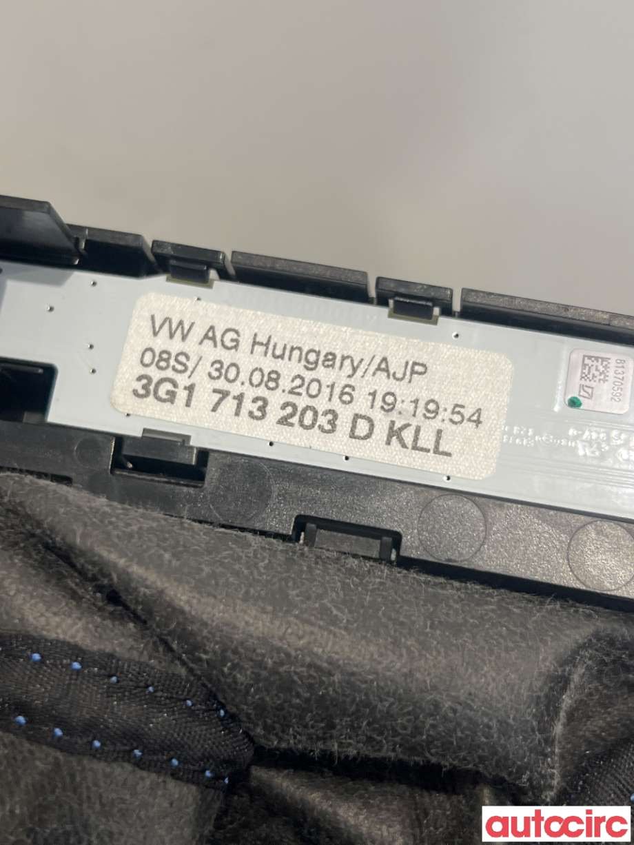 Diverse deler til VW Passat 2015-2019 (Fase 1) (B8) (B8) (VOLKSWAGEN|3G1713203D|)