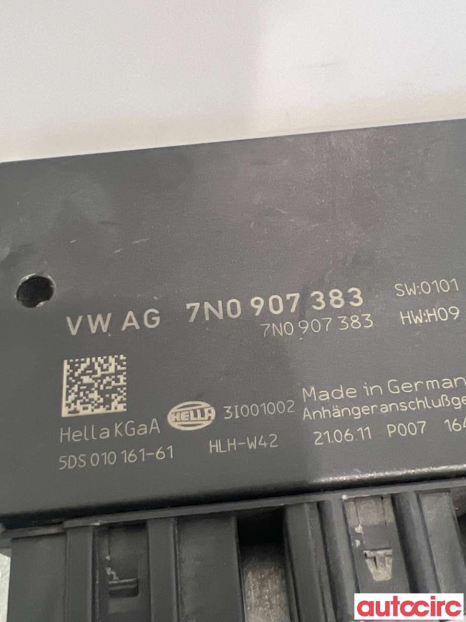 Styreenhet hengerfeste til VW Sharan 2010-->> (Type II)  (VOLKSWAGEN|7N0907383A||7N0907383)