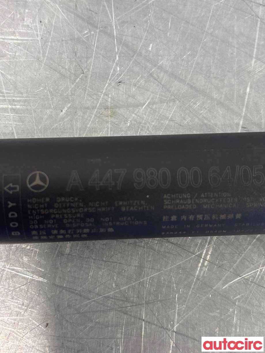 Baklukedemper til Mercedes EQV 2020-->> (W447) (W447) (MERCEDES|A4479800064|)