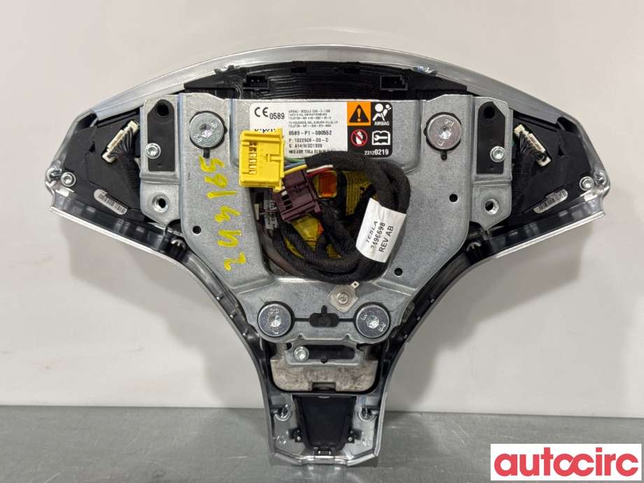Airbag rattpute til Tesla Model S 2013-2016 (Fase 1)  (TESLA|1022506-00-D|)