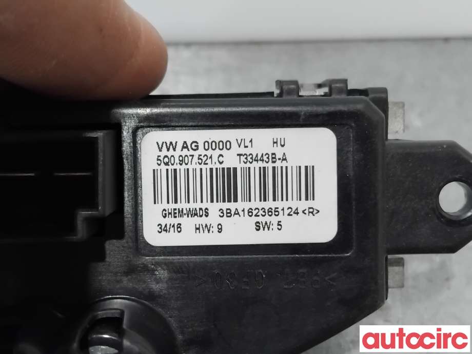 Varmeapparat motstand til VW e-Golf 2014-2017 (Fase 1)  (VOLKSWAGEN|5Q0907521C|T33443B-A|5WA907521)