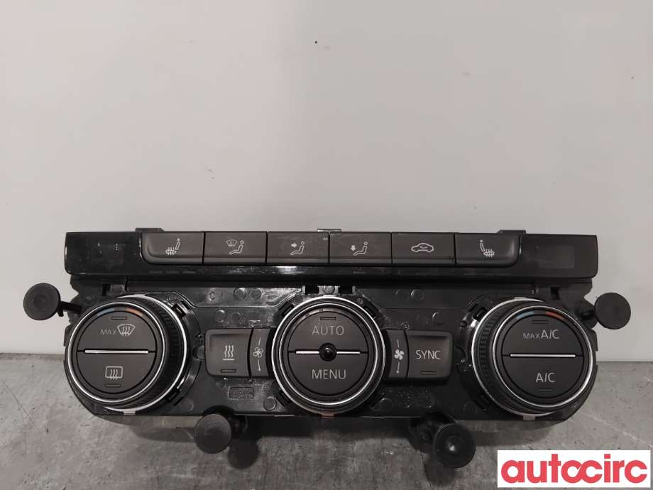 Varmeapparat betjening til VW e-Golf, 2014-2017 (Fase 1)  (VOLKSWAGEN|5GE907044AH)