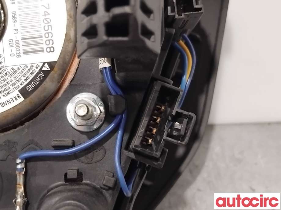 Airbag rattpute til Citroën Jumpy 2016-->> (Type III) (CITROEN|98285989ZD|311020899P96-AC)
