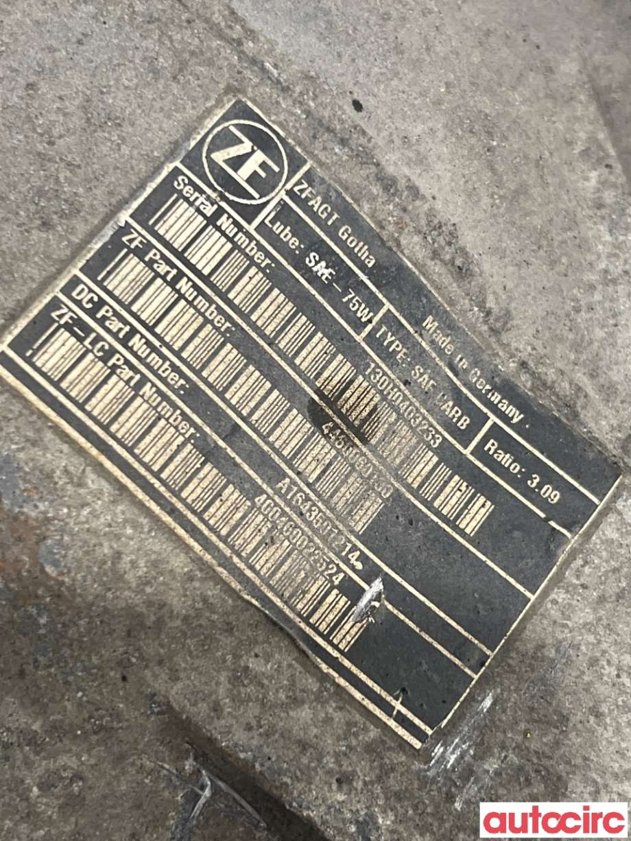 Kardang klokke bak til Mercedes GL 2006-2012 (X164) (X164) (MERCEDES|A1643501214)