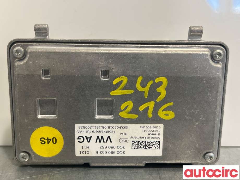 Sensor radar til VW Passat 2015-2019 (Fase 1) (B8) (B8) (VOLKSWAGEN|3Q0980653F|0203500341|3Q0980653E)