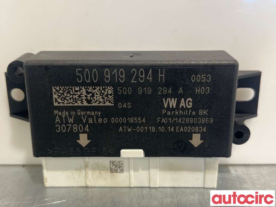 Styreenhet parkering til VW Passat 2015-2019 (Fase 1) (B8) (B8) (VOLKSWAGEN|5Q0919294L||5Q0919294H)