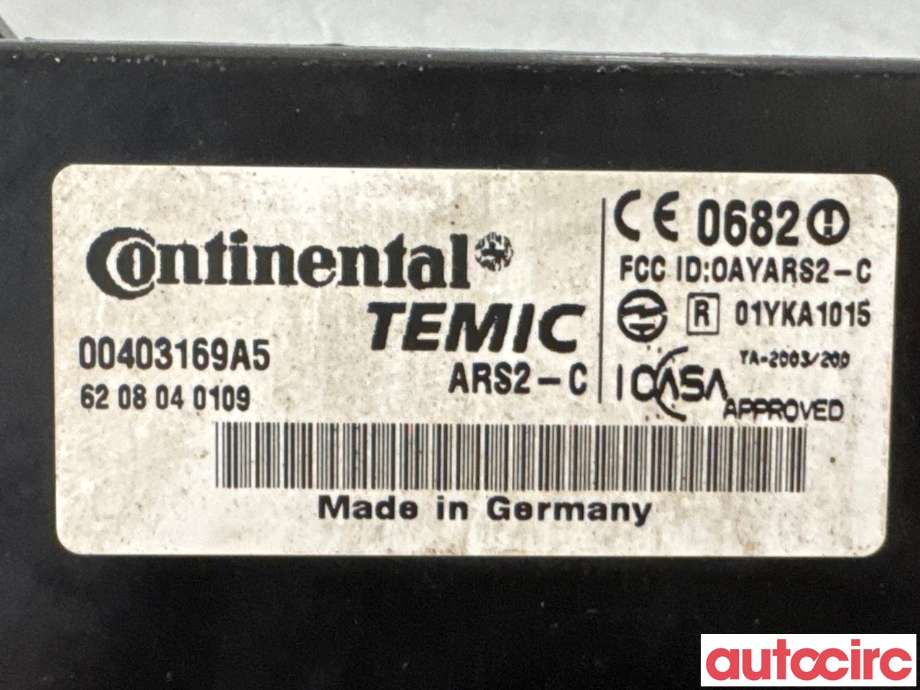 Sensor radar til Mercedes GL 2006-2012 (X164) (X164) (MERCEDES|A2165402945|00403169A5|)