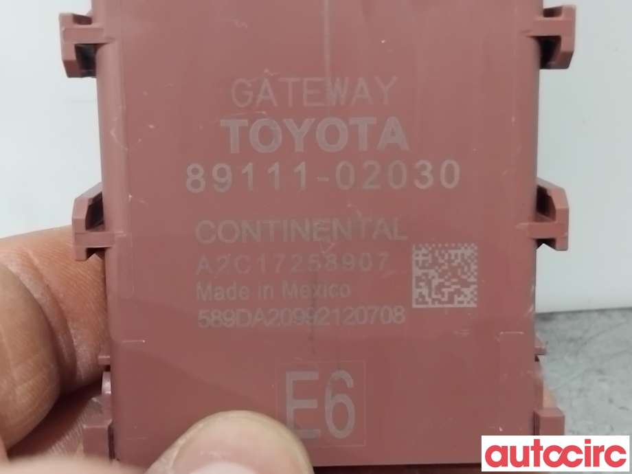 Diverse deler til Toyota Corolla 2019-->>  (TOYOTA|8911102030|A2C17258907|89111-02030)