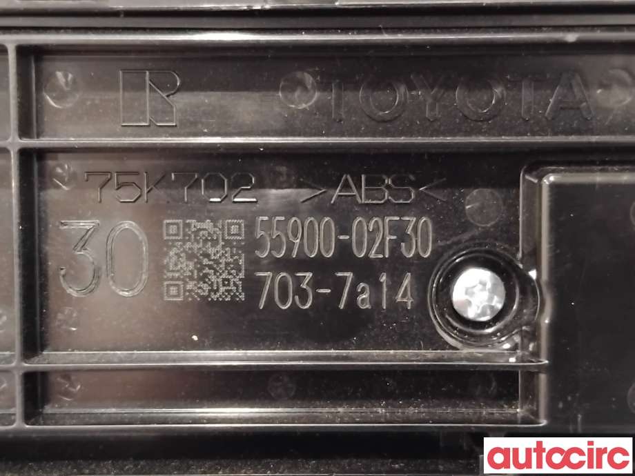 Varmeapparat betjening til Toyota Corolla 2019-->> (TOYOTA|5590002F30||55900-02F30)