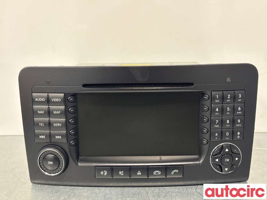 Bilstereo navigasjon til Mercedes GL, 2006-2012 (X164) (X164) (MERCEDES|A1648708489)