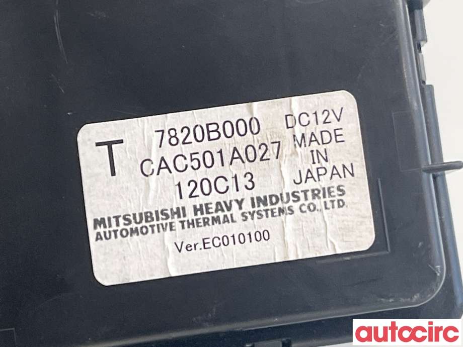 Styreenhet klima/aircondition til Peugeot iOn 2011-2020  (PEUGEOT|1622717380||7820B000)