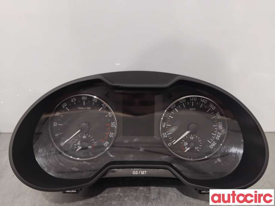 Instrumentpanel til Škoda Octavia 2013-2016 (Type III, Fase 1) (SKODA|5E0920751B|A2C94799001)