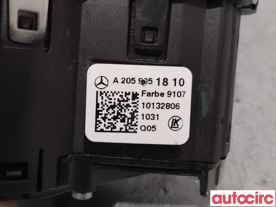 Bryter lys til Mercedes EQV 2020-->> (W447) (W447) (MERCEDES|A2059051810|10132806)