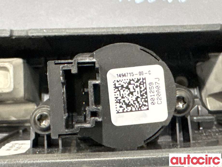 Multimedia display (MCU - Media Controller Unit) til Tesla Model 3 2018-2023 (Fase 1) (TESLA|1089543-00-H|)