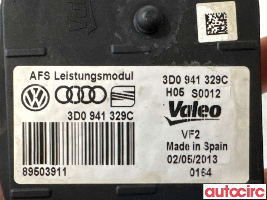 Styreenhet xenon/ballast til VW Passat 2011-2015 (B7) (B7) (VOLKSWAGEN|3D0941329A|89503911|3D0941329D)