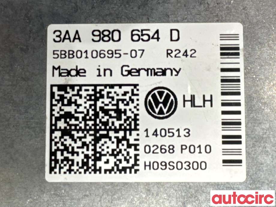 Kamera til VW Passat 2011-2015 (B7) (B7) (VOLKSWAGEN|3AA980654D|5BB010695-07)