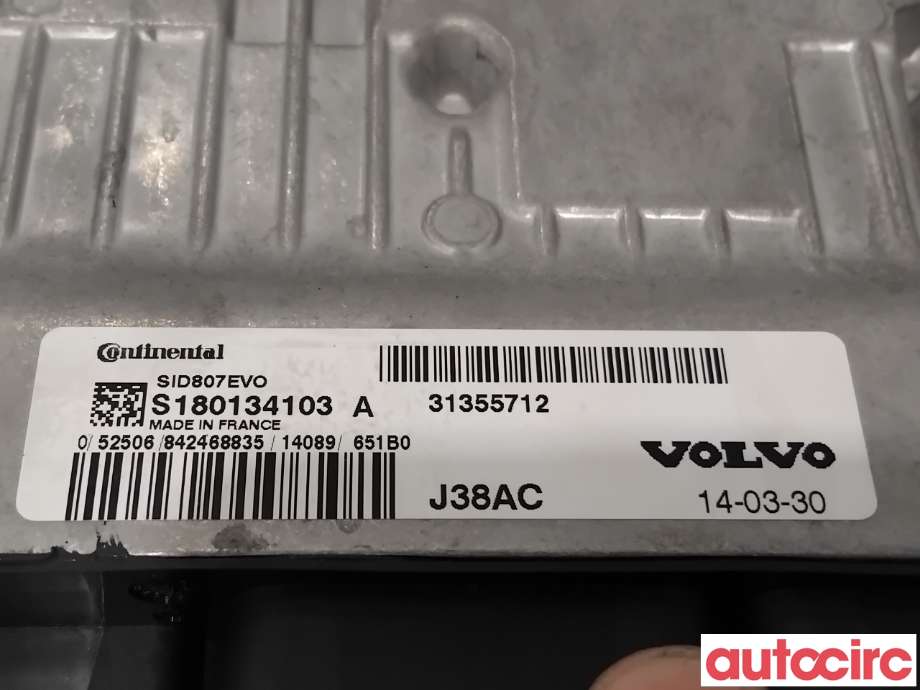 Styreenhet motor til Volvo V40 2012-2019 (VOLVO|36000608|S180134103|31355712)