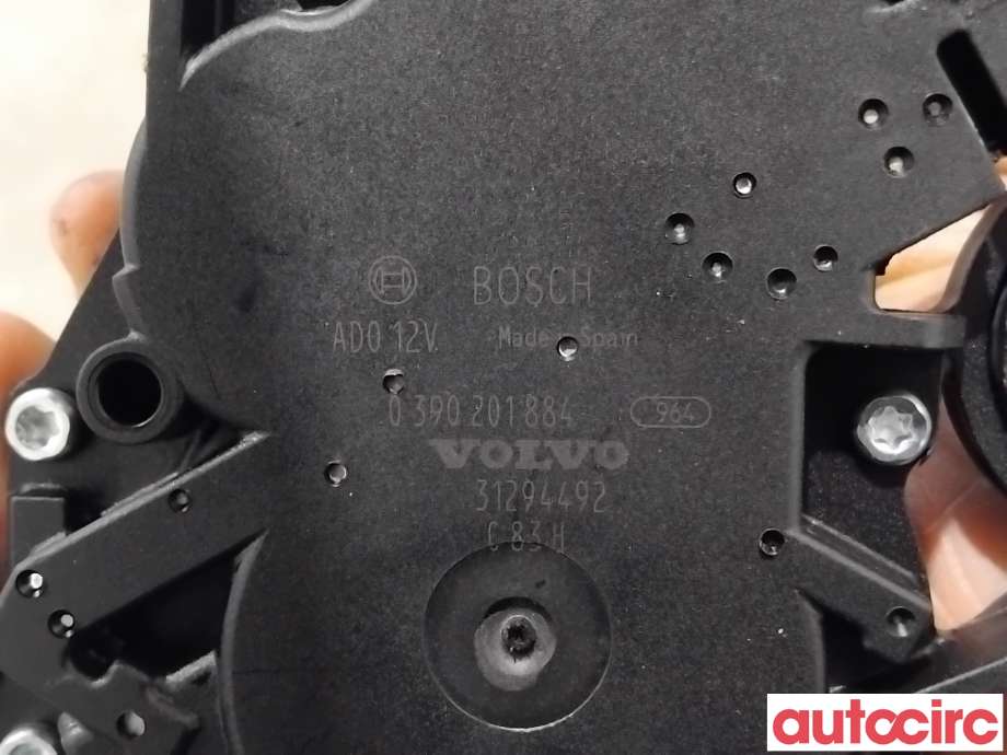 Viskermotor bakrute til Volvo V40 2012-2019  (VOLVO|31294492|0390201884)