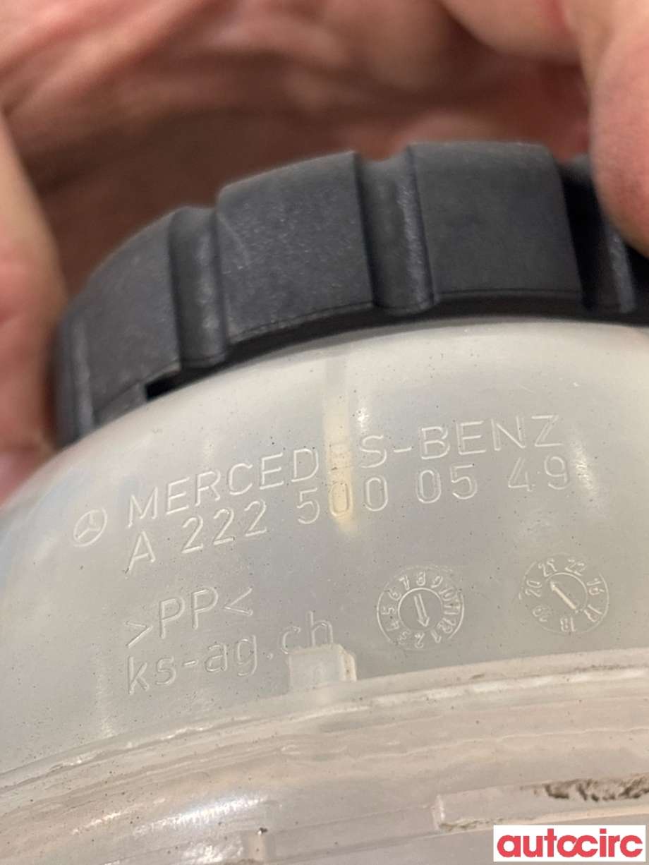 Ekspansjonstank til Mercedes EQV 2020-->> (W447) (W447) (MERCEDES|A2225000549|)
