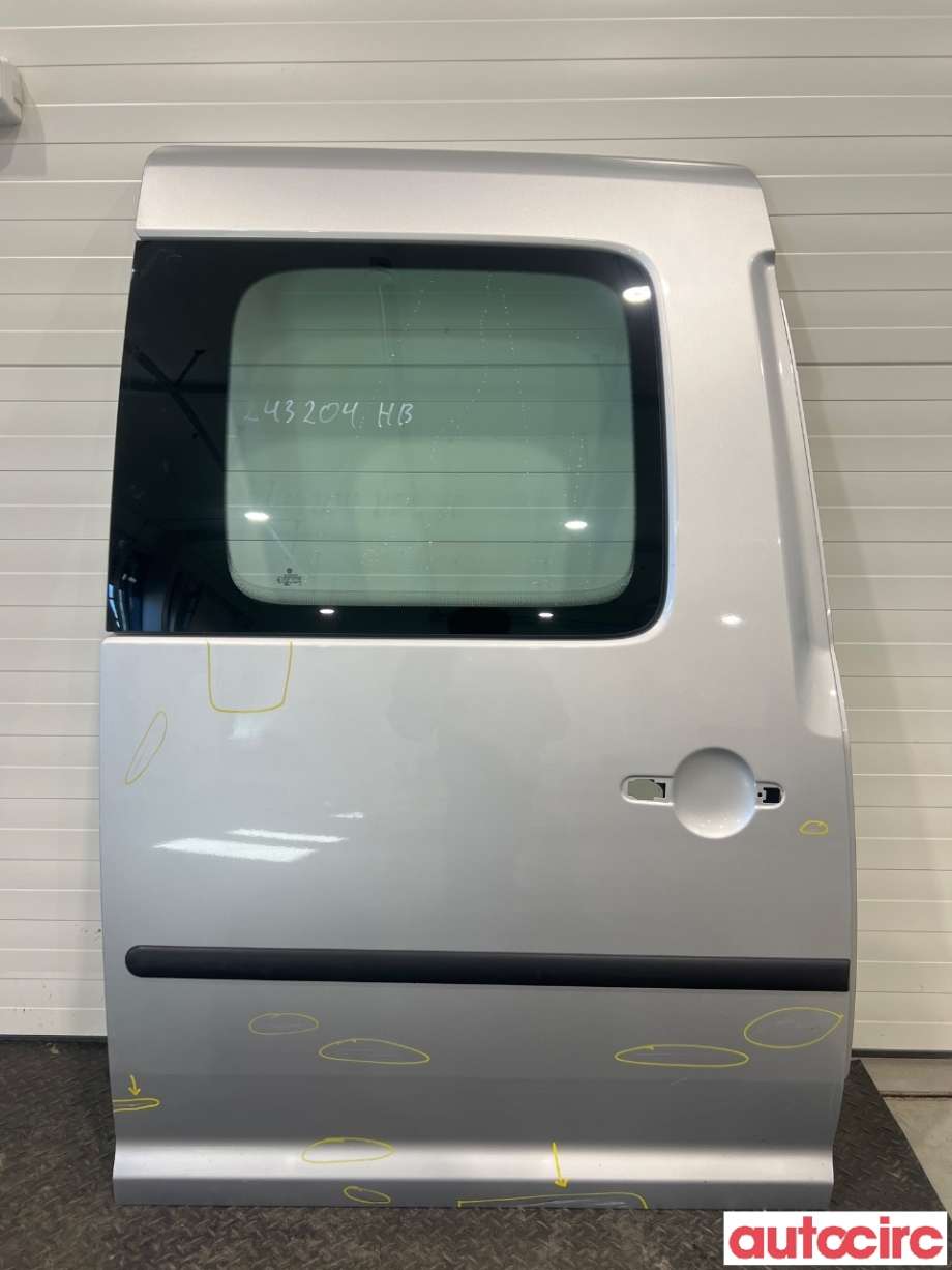 Dør høyre skyvedør til VW Caddy, 2010-2015 (Type III, Fase 2)  (VOLKSWAGEN|2K3843108C)