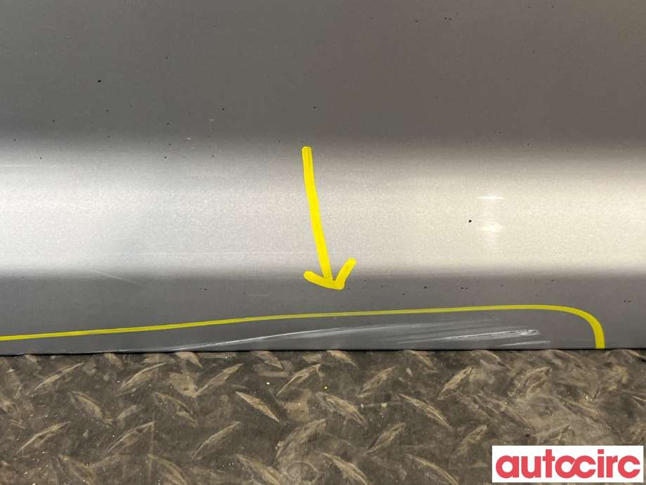 Dør høyre skyvedør til VW Caddy 2010-2015 (Type III, Fase 2)  (VOLKSWAGEN|2K3843108C)
