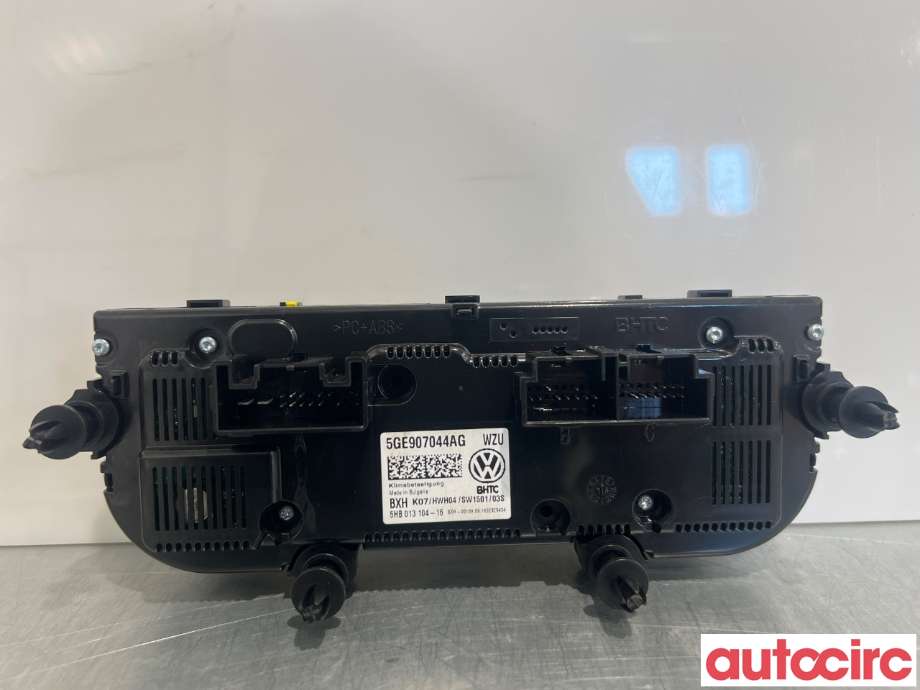 Varmeapparat betjening til VW e-Golf 2017-2020 (Fase 2) (VOLKSWAGEN|5GE907044AN|5HB013104-16|5GE907044AG)