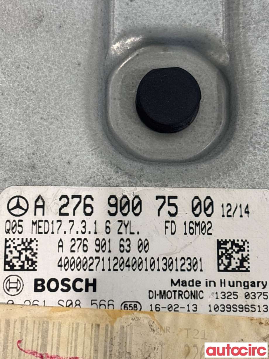 Styreenhet motor til Mercedes GLE 2015-2018 (Fase 2) (W166) (W166) (MERCEDES|A2769007500|0261S08566)