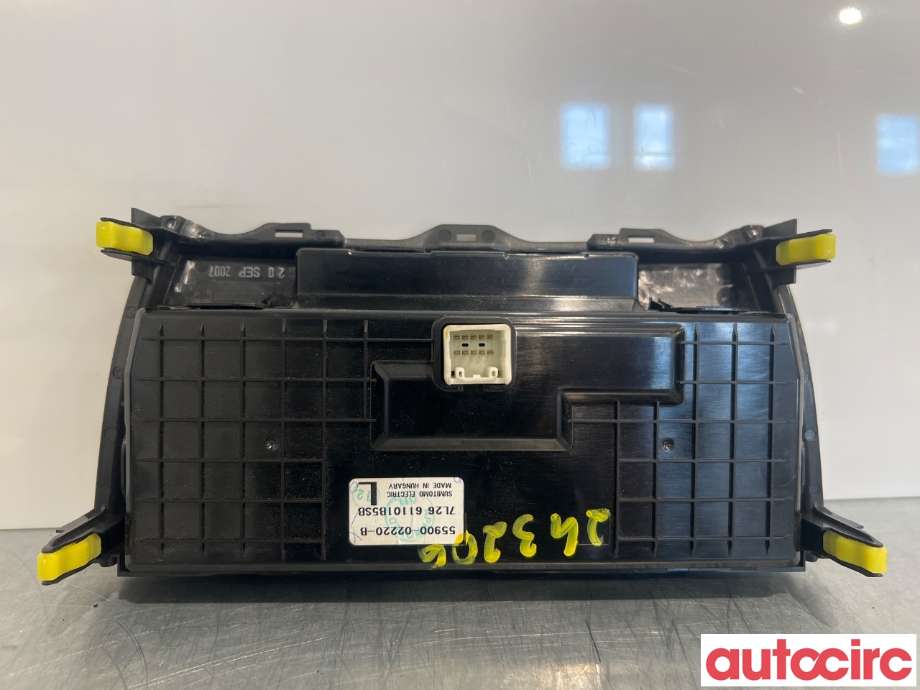 Varmeapparat betjening til Toyota Auris 2007-2010 (Type I, Fase 1)  (TOYOTA|5590002220||55900-02220-B)