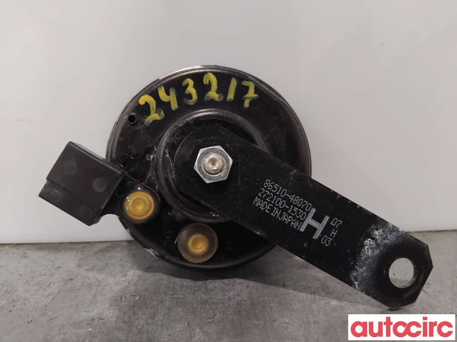 Horn/signalhorn til Toyota bZ4X 2022-->>  (TOYOTA|8651048070|272100-1530|86510-48070)
