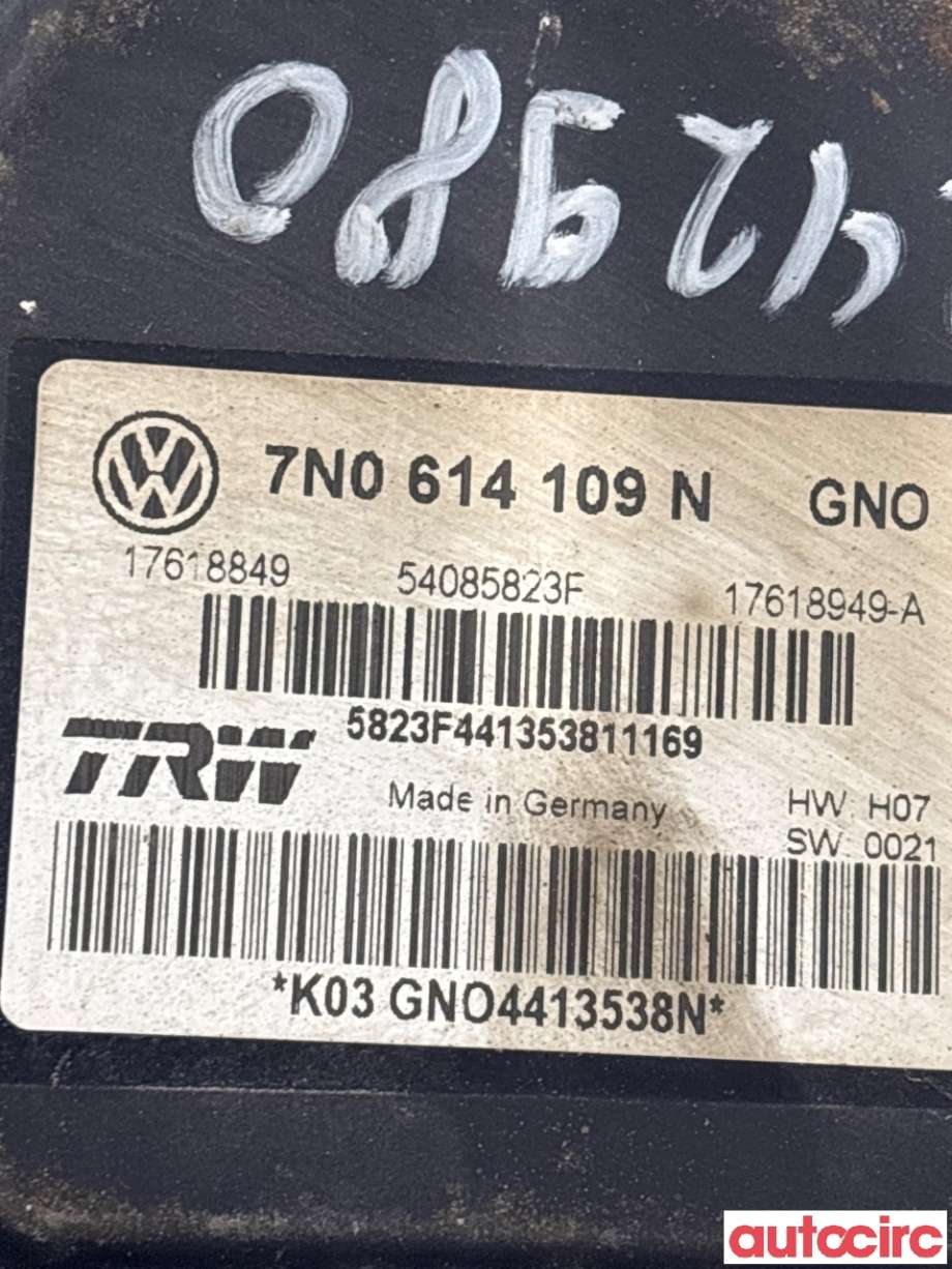 ABS sentral til VW Sharan 2010-->> (Type II)  (VOLKSWAGEN|7N0614109N|54085823F)