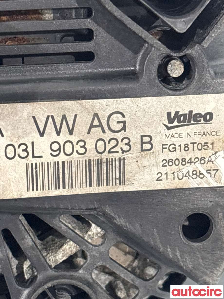 Dynamo til VW Passat 2011-2015 (B7) (B7) (VOLKSWAGEN|03L903023BX|FG18T051|03L903023B)