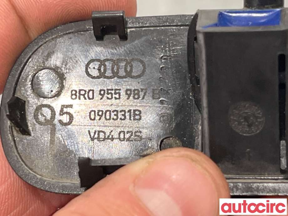 Lyktespylerdyse til Audi Q5 2008-2012 (Type I, Fase 1)  (AUDI|8R0955987B|)