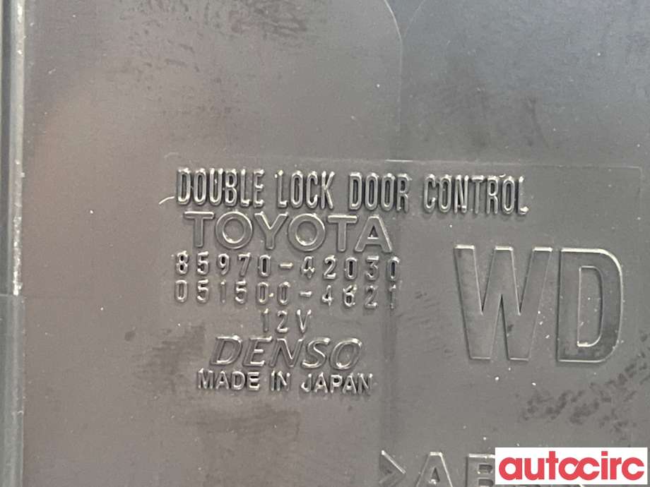 Styreenhet diverse til Toyota bZ4X 2022-->>  (TOYOTA|8597042030)