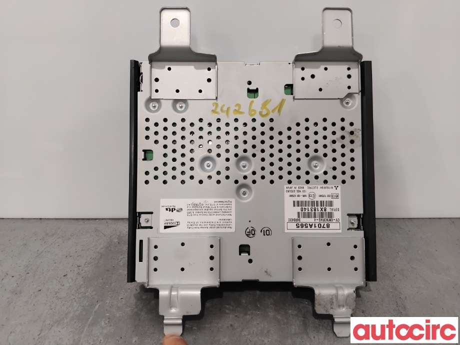 Bilstereo forsterker til Mitsubishi Outlander 2015-->> (Type III, Fase 2)  (MITSUBISHI|8701A565|CV-0MW3R45-4)