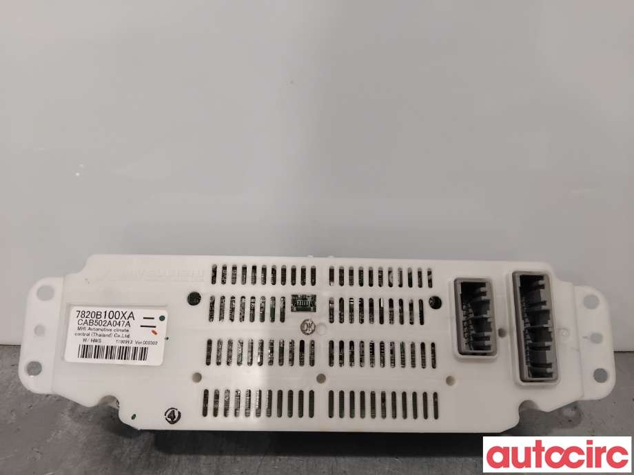 Varmeapparat betjening til Mitsubishi Outlander 2015-->> (Type III, Fase 2)  (MITSUBISHI|7820B100XA|CAB502A047A)