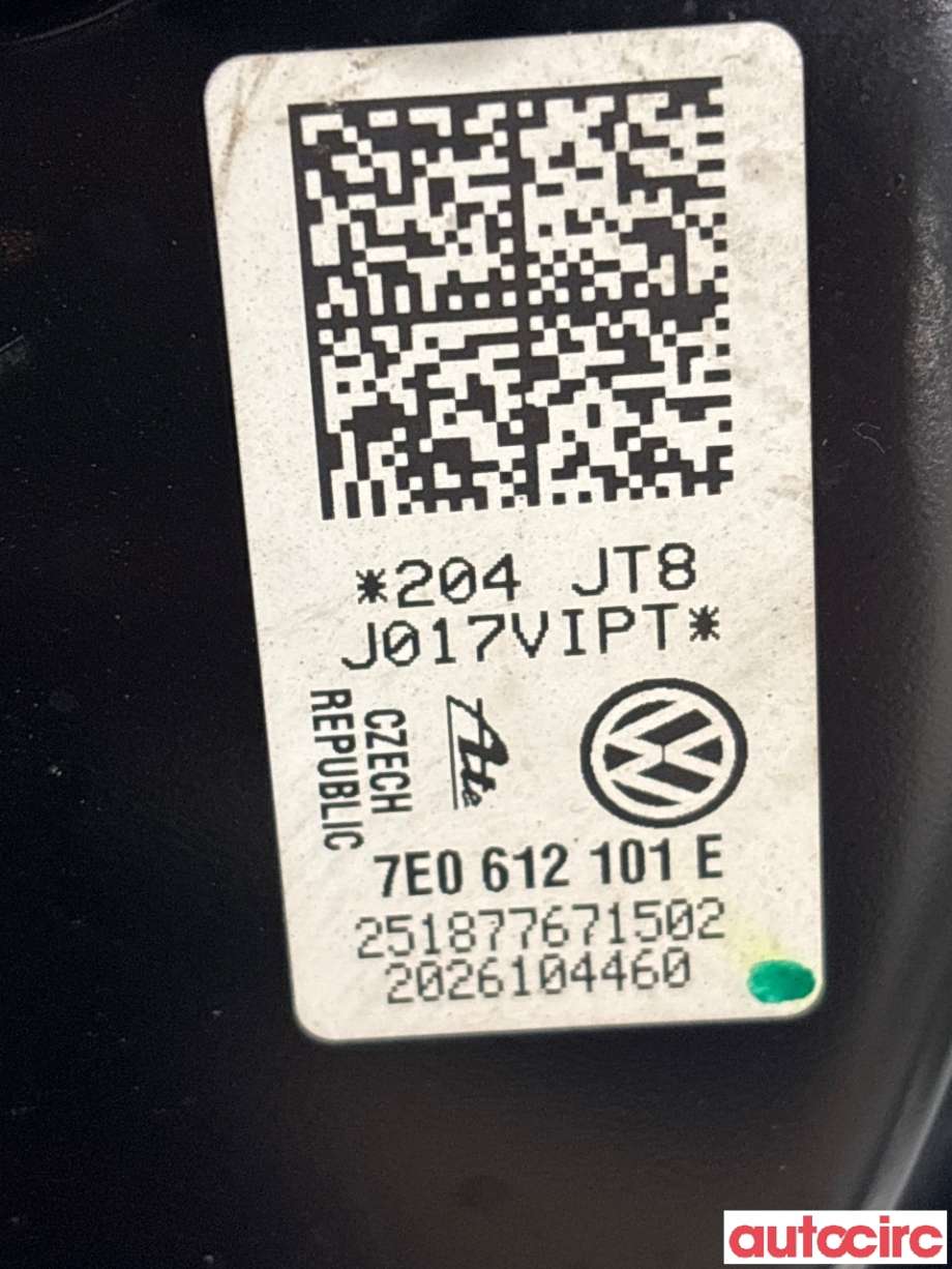 Bremsekraft-forsterker til VW Transporter / Caravelle 2015-2019 (T6) (T6) (VOLKSWAGEN|7E0612105C||7E0612101E)