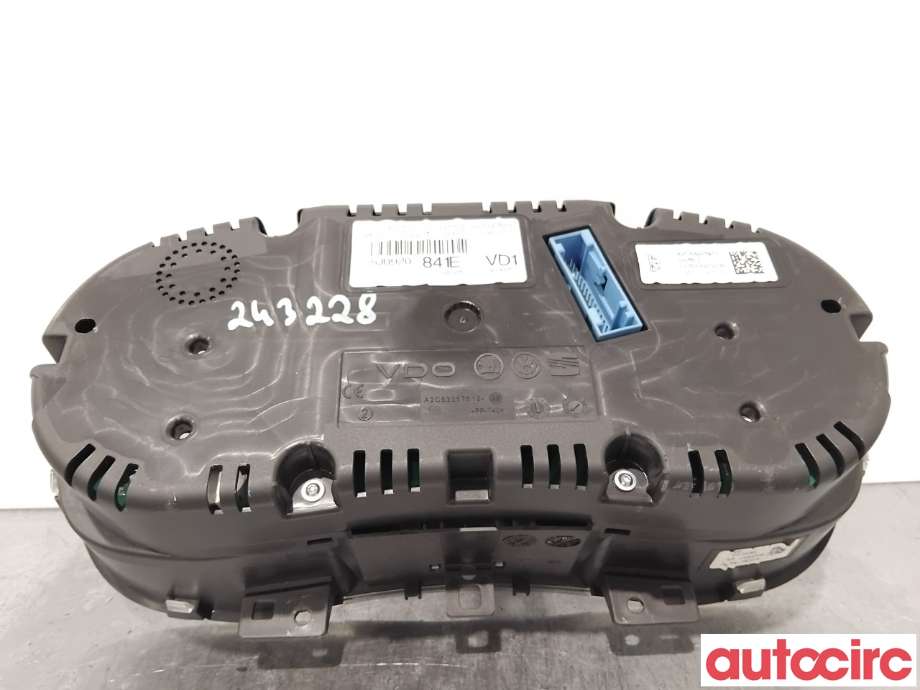 Instrumentpanel til Škoda Fabia 2010-2014 (Type II, Fase 2)  (SKODA|5J0920841E|A2C53425975)