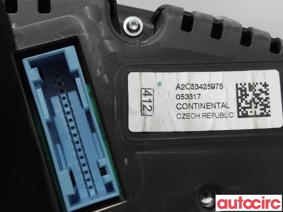 Instrumentpanel til Škoda Fabia 2010-2014 (Type II, Fase 2)  (SKODA|5J0920841E|A2C53425975)