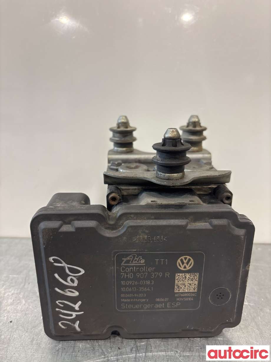 ABS sentral til VW Transporter / Caravelle 2003-2009 (Fase 1) (T5) (T5) (VOLKSWAGEN|7H0614517B|100926-03183)