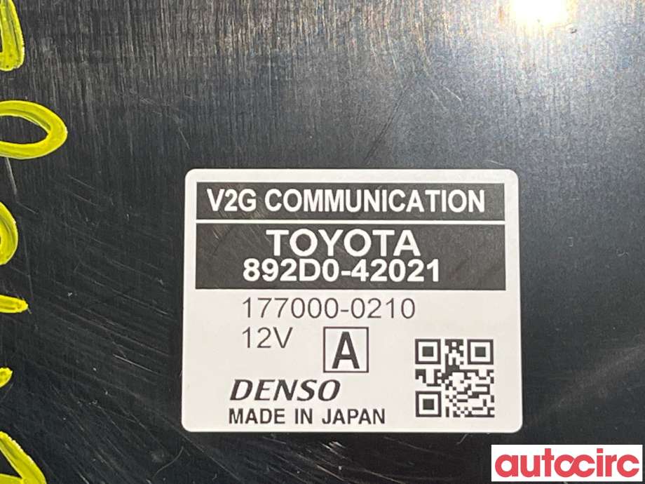 Styreenhet diverse til Toyota bZ4X 2022-->>  (TOYOTA|892D042021)
