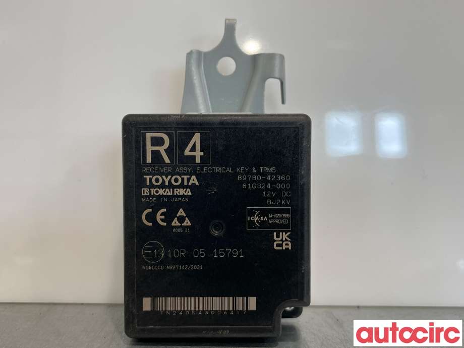 Styreenhet diverse til Toyota bZ4X 2022-->> (TOYOTA|897B042360)