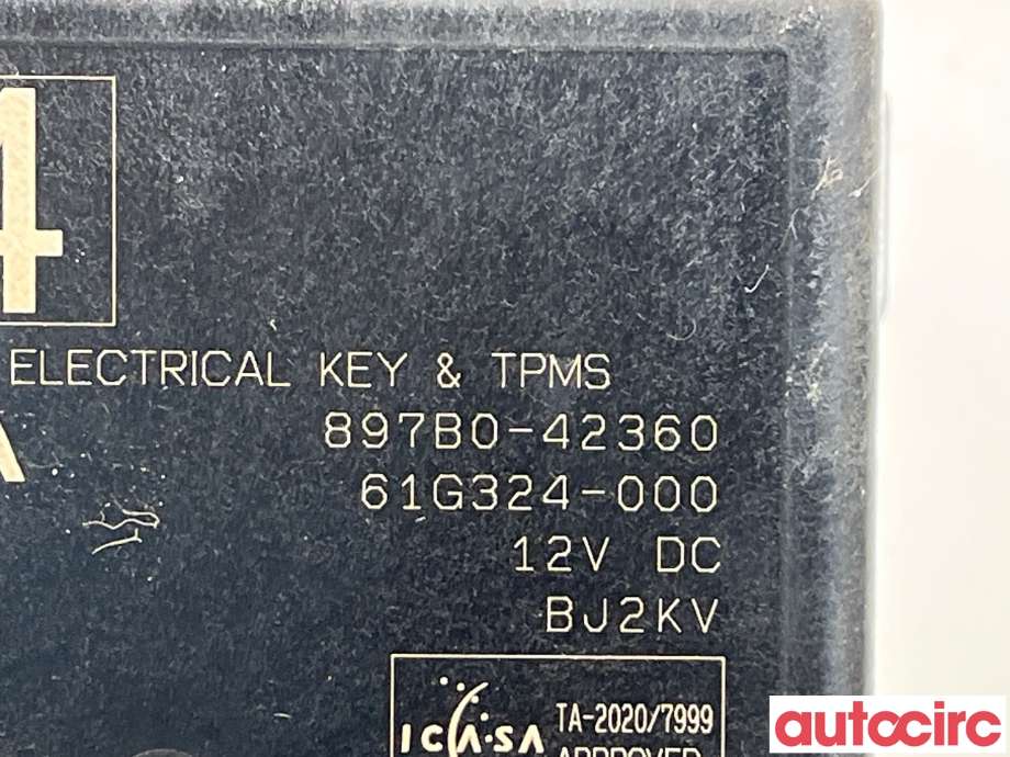 Styreenhet diverse til Toyota bZ4X 2022-->> (TOYOTA|897B042360)